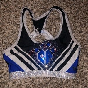 Cheer Athletics practice wear sports bra